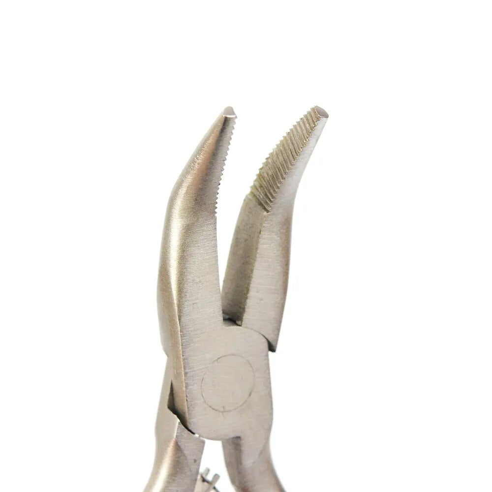 Angled Pliers with Black Handle