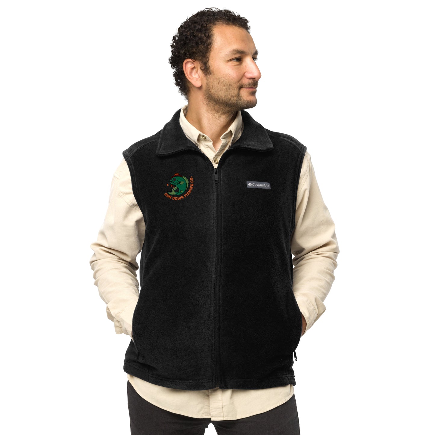 Angry Bass Fleece Vest