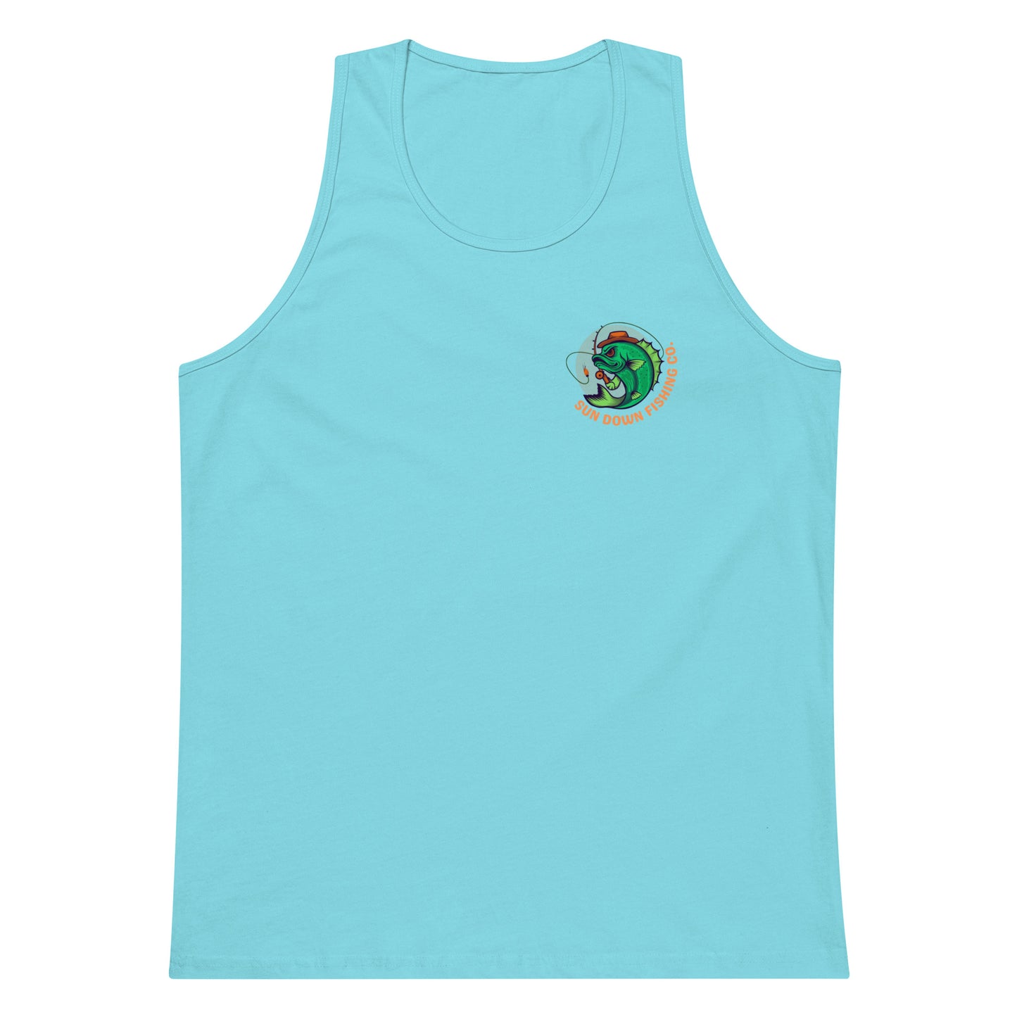 Angry Bass Premium Tank Top