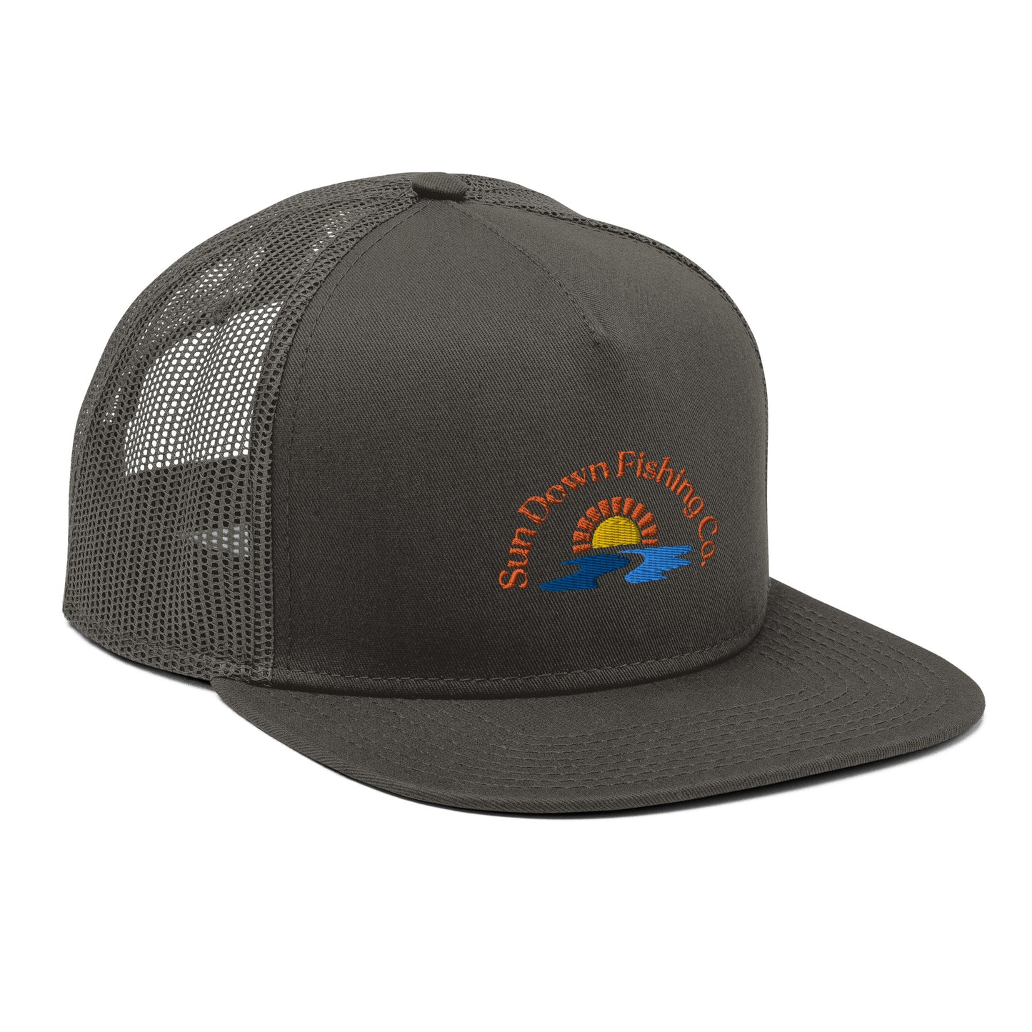 Sun Down Fishing Co. Mesh Back Snapback