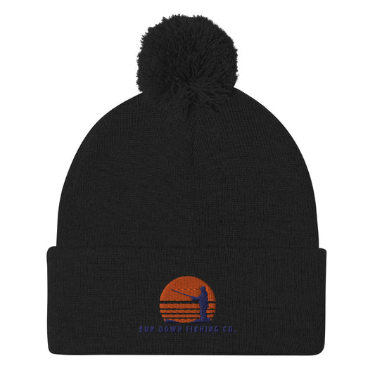 Sunset Strike Pom-Pom Beanie