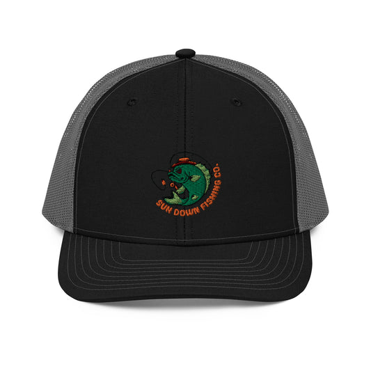 Angry Bass Trucker Cap