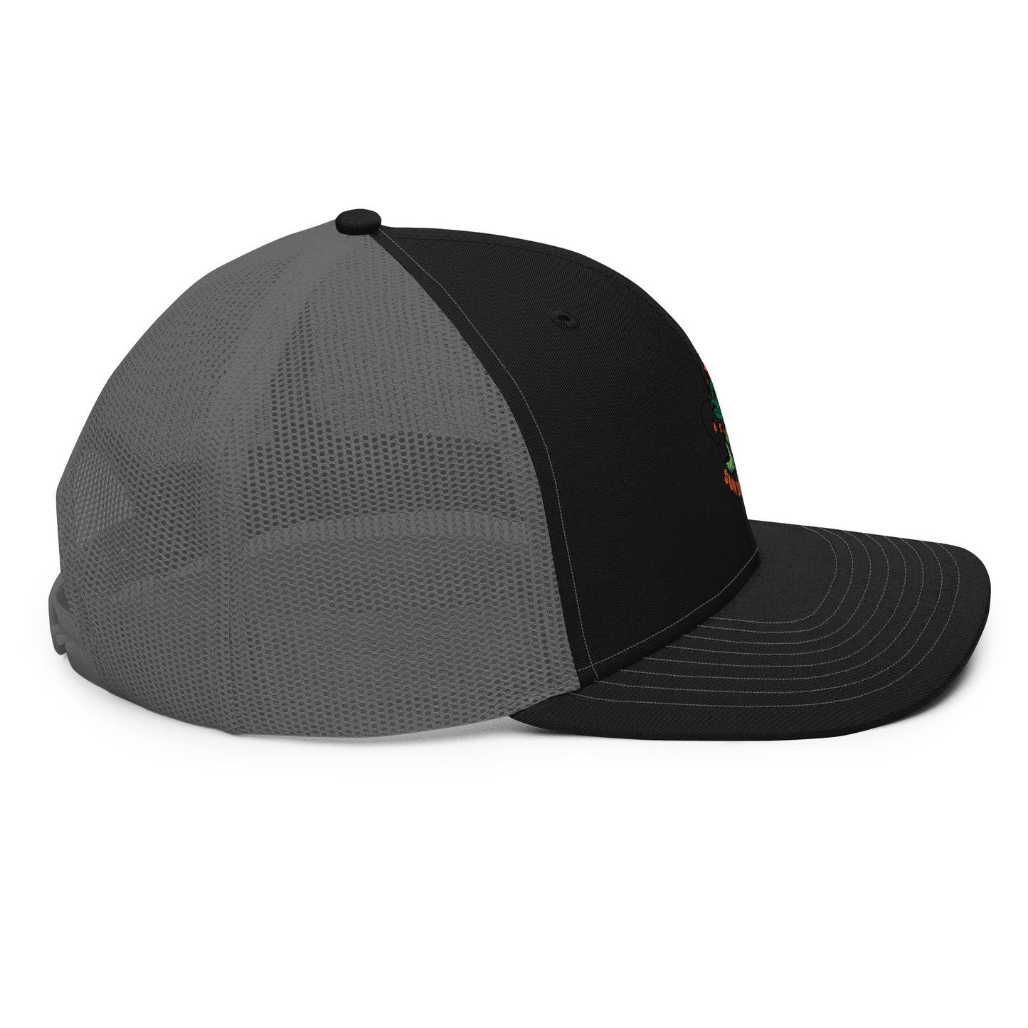 Angry Bass Trucker Cap