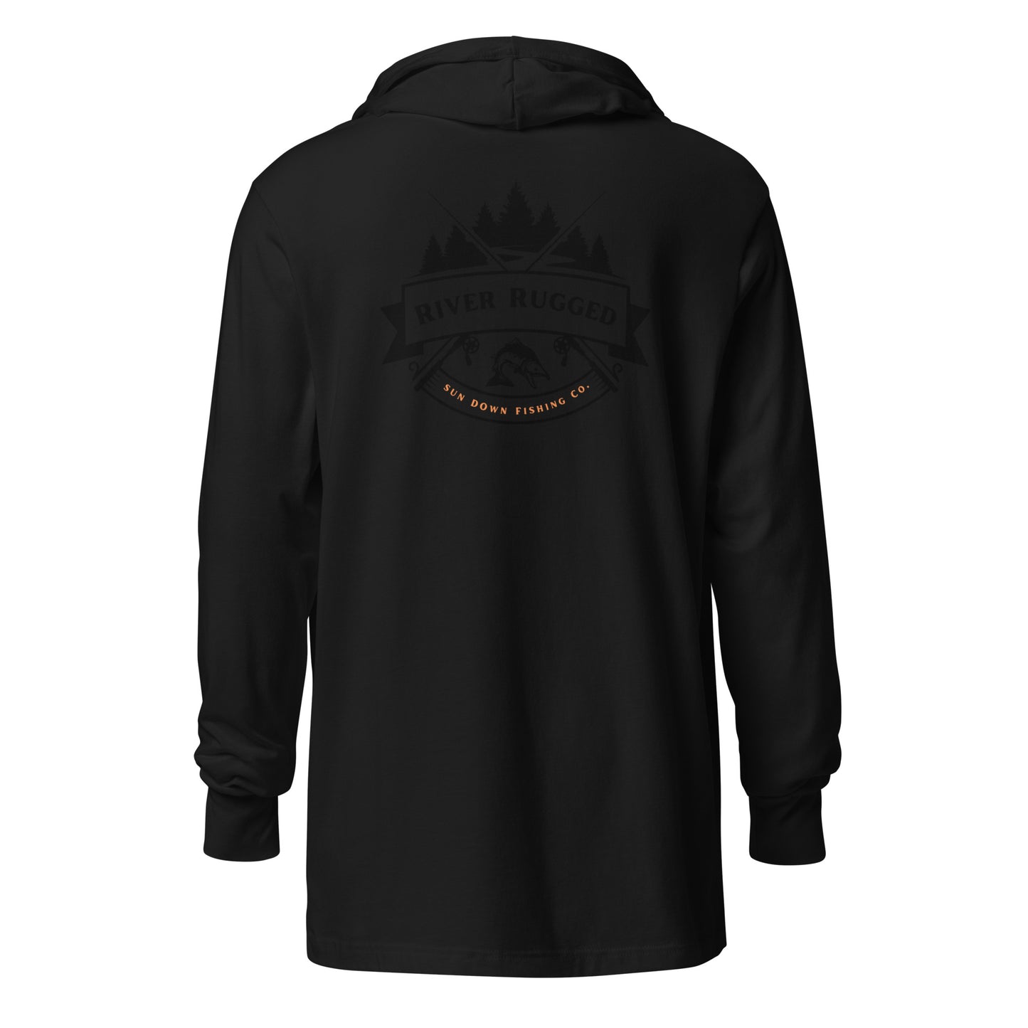 River Rugged Hooded Long-Sleeve Tee