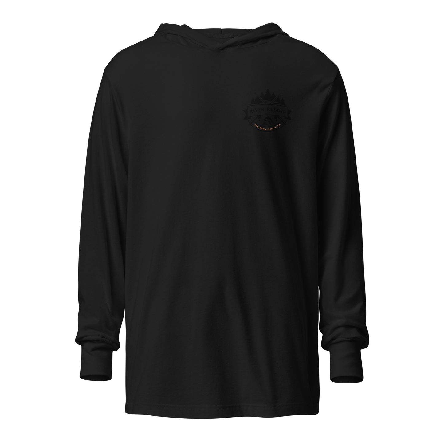 River Rugged Hooded Long-Sleeve Tee