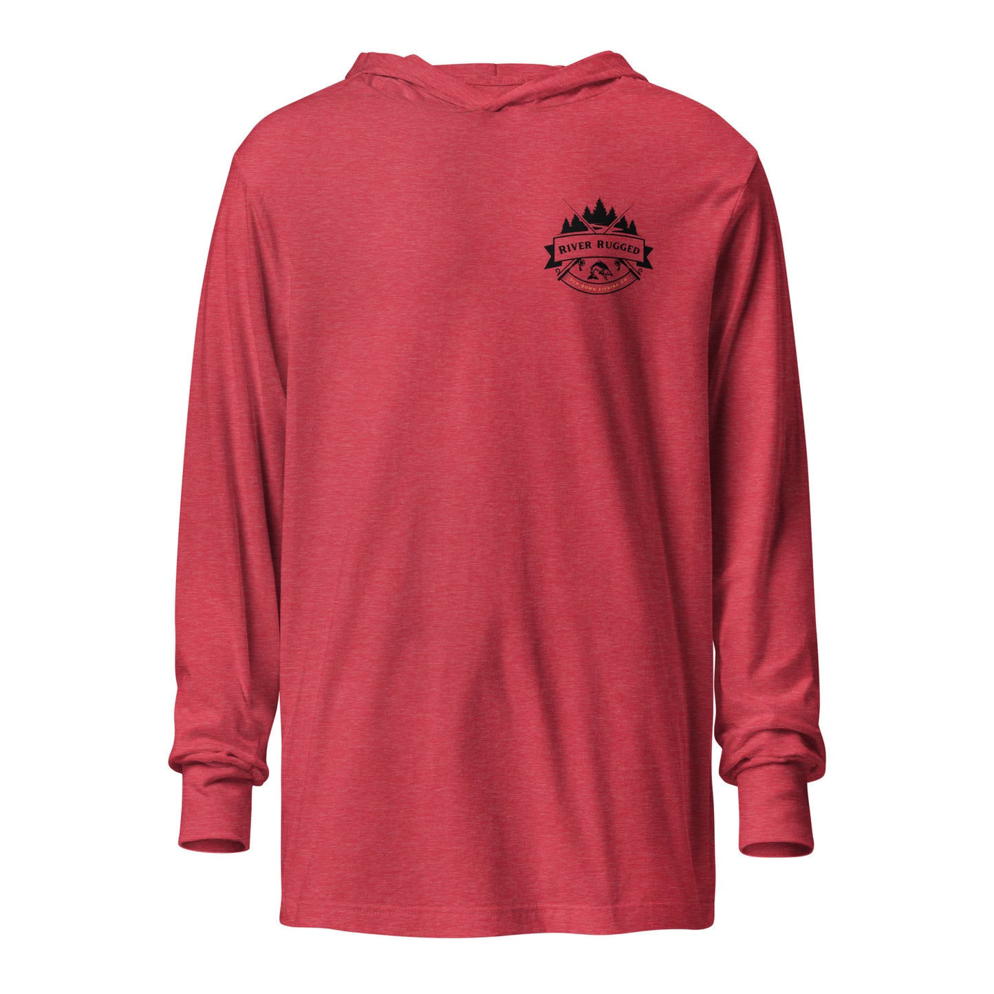 River Rugged Hooded Long-Sleeve Tee