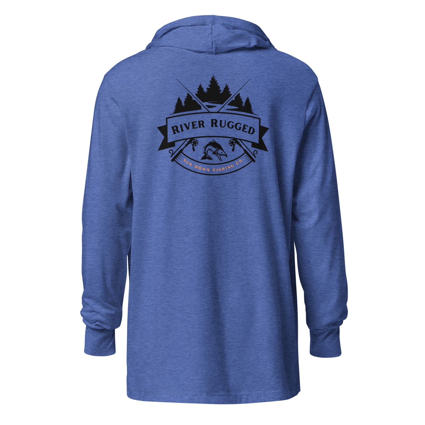 River Rugged Hooded Long-Sleeve Tee