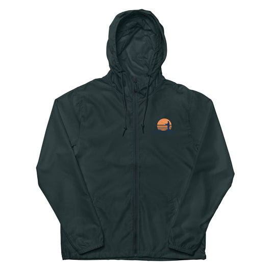 Sunset Strike Lightweight Zip Up Windbreaker