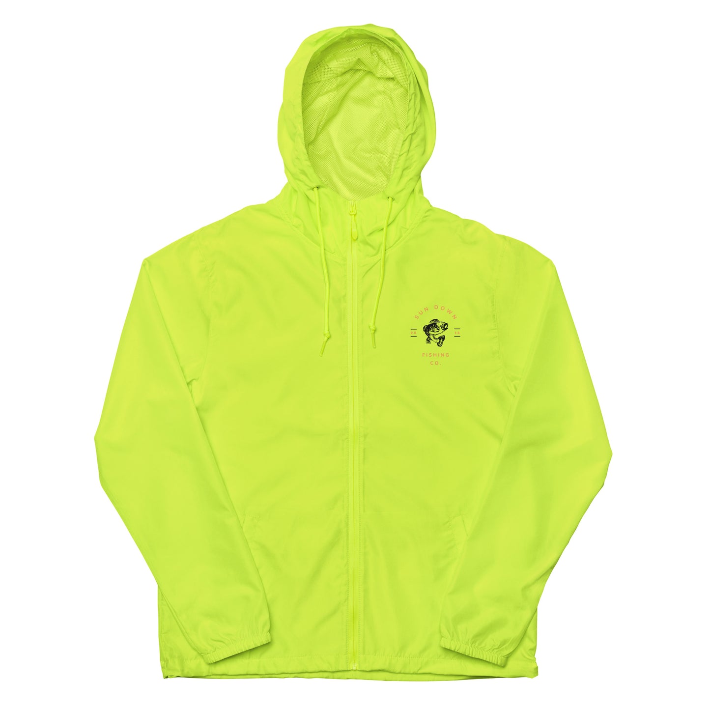 Lucky Strike Lightweight Zip Up Windbreaker