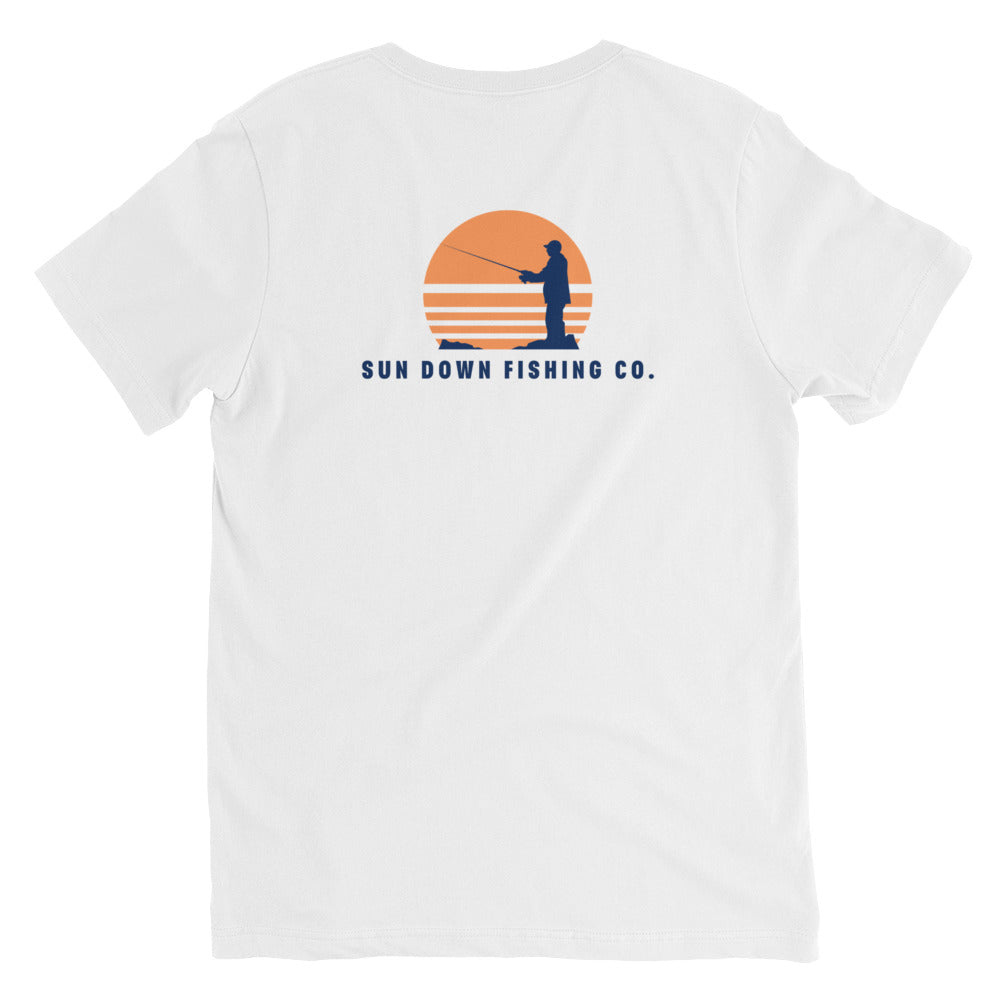 Sunset Strike Short Sleeve V-Neck T-Shirt