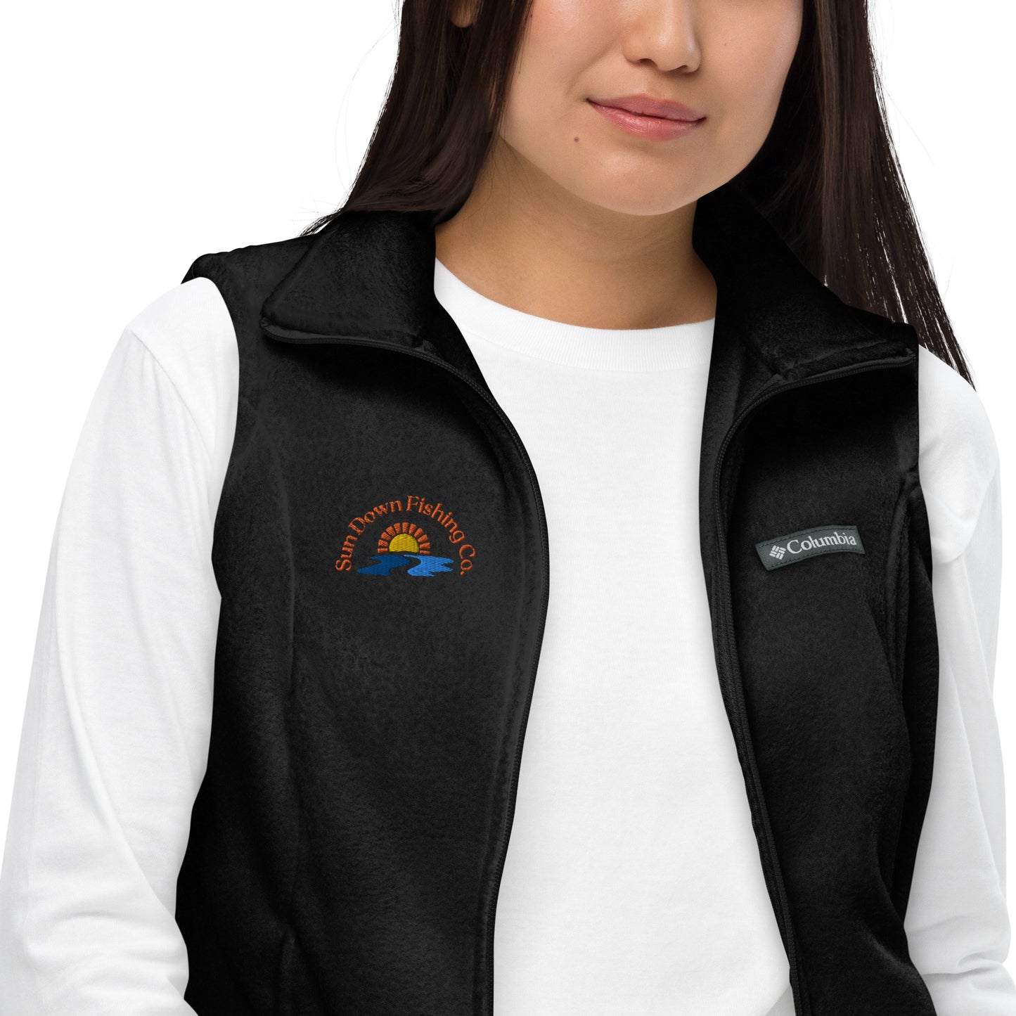 Sun Down Fishing Co. Fleece Vest