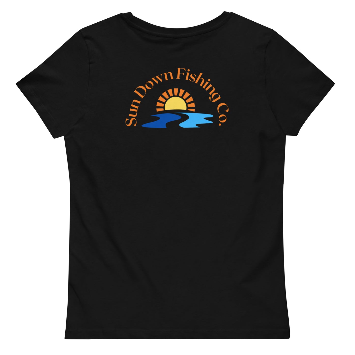 Sun Down Fishing Co. Fitted T-shirt