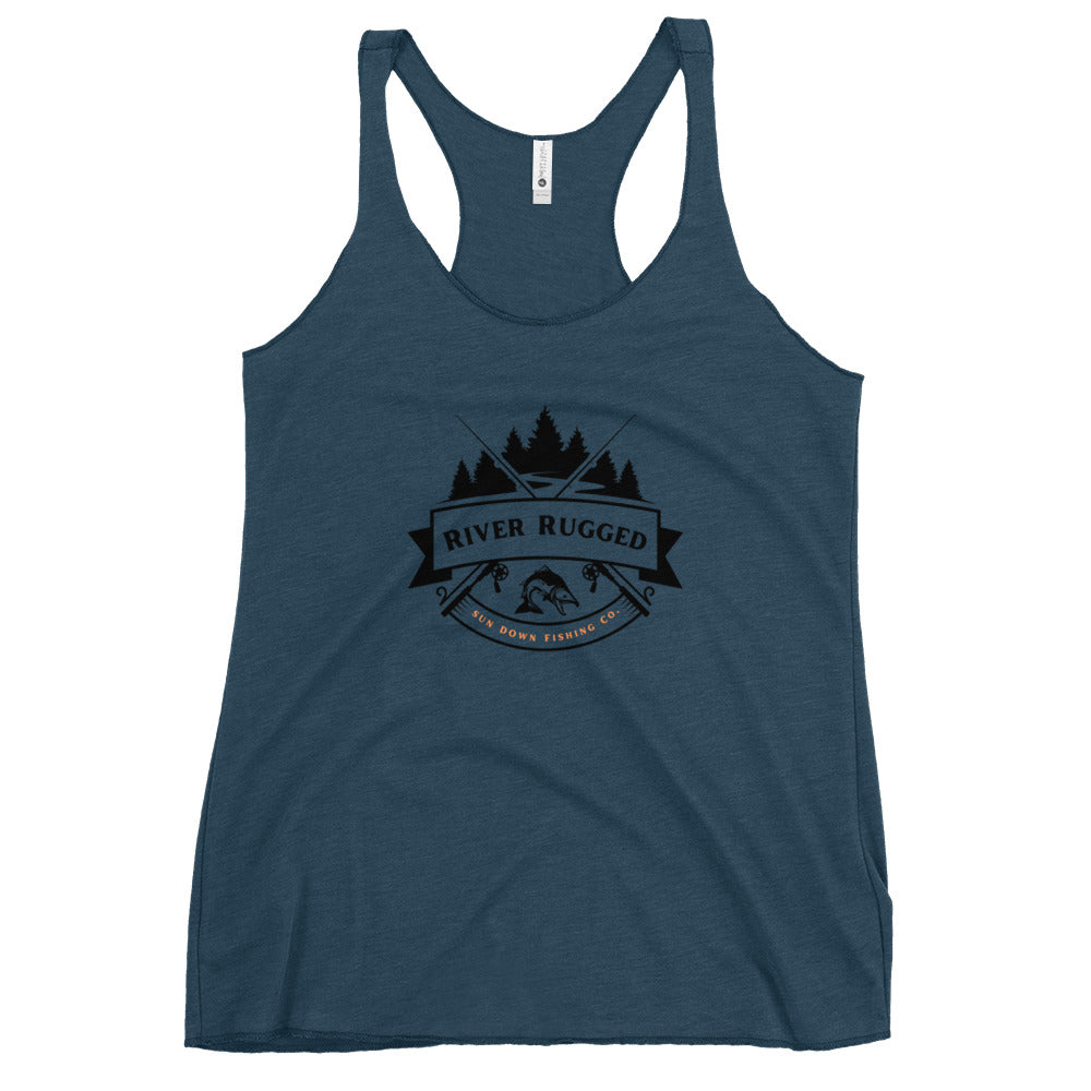 River Rugged Racerback Tank