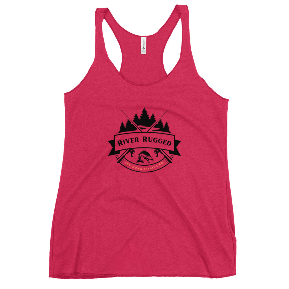 River Rugged Racerback Tank