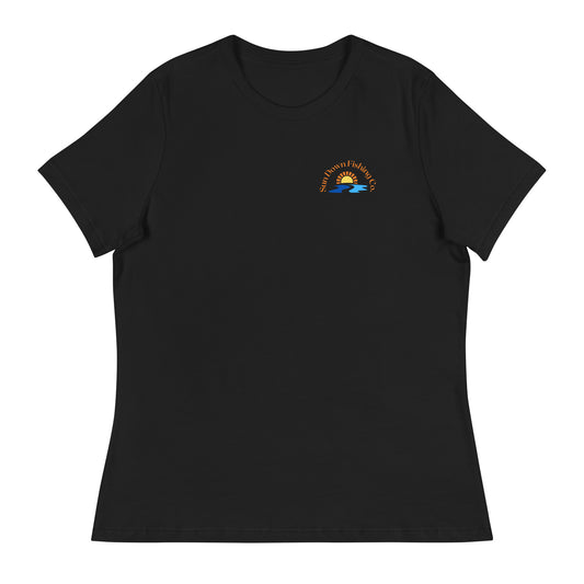 Sun Down Fishing Co. Women's Relaxed T-Shirt