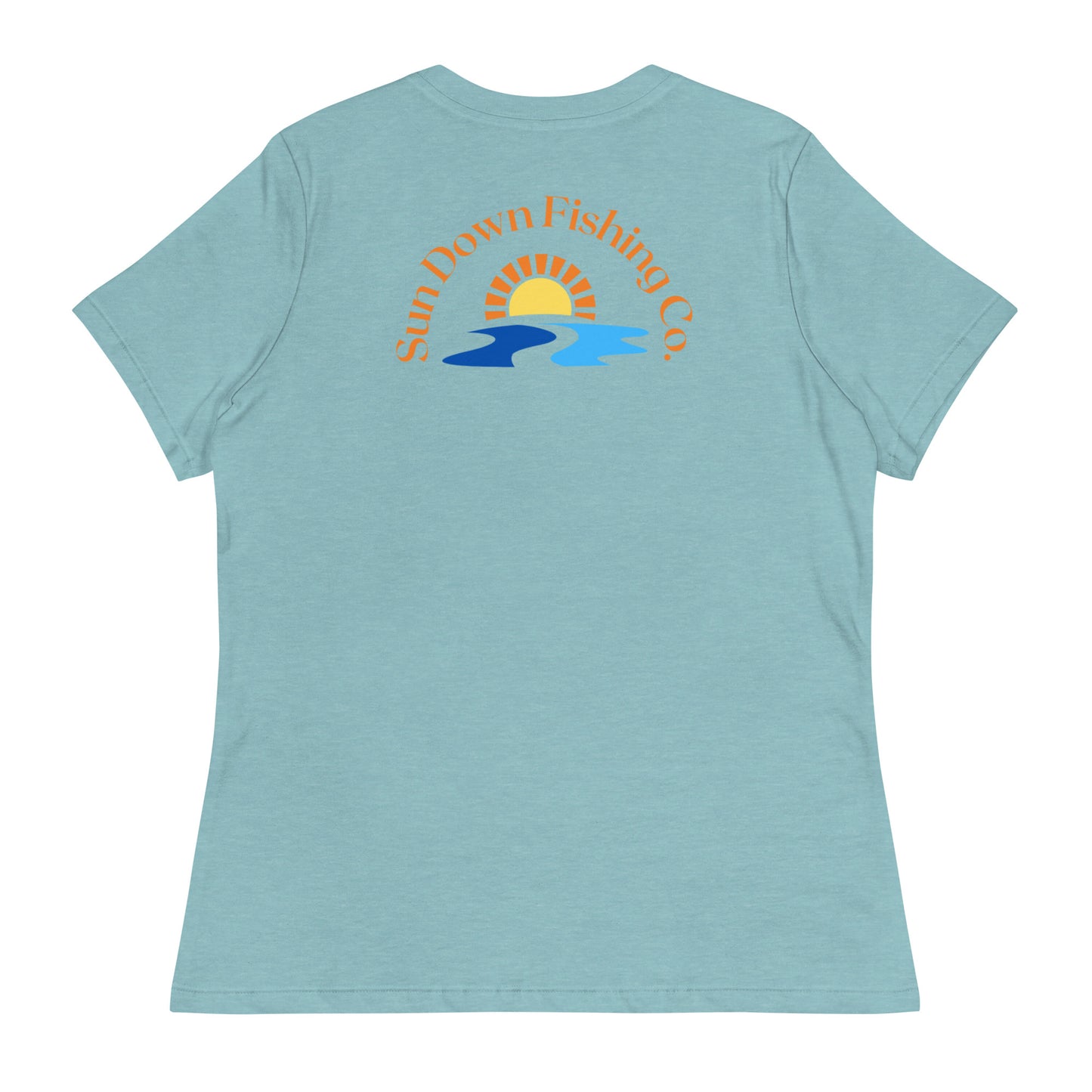 Sun Down Fishing Co. Women's Relaxed T-Shirt