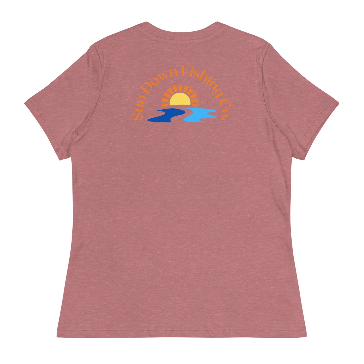 Sun Down Fishing Co. Women's Relaxed T-Shirt